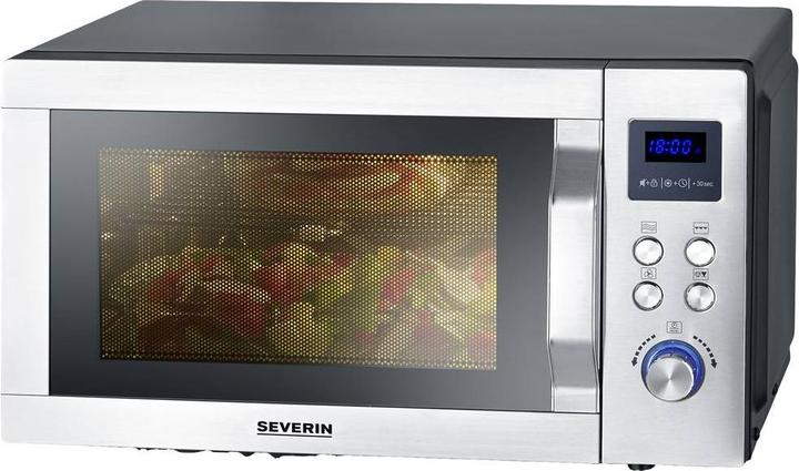 Produktbild Severin Microwave w/MW7777 plate 900 watts 25 l - Steel (29070) (25 l)