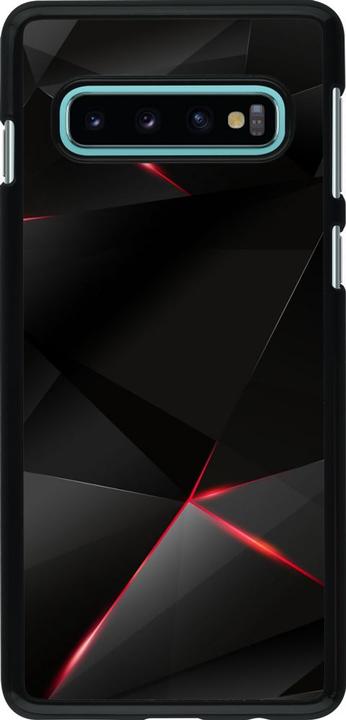 Actual product image PhoneLook Coque Black Red Lines (Samsung Galaxy S10+)