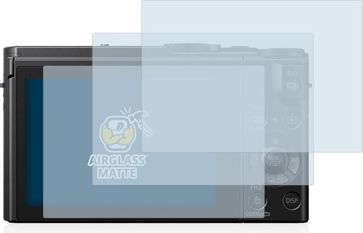 Produktbild BROTECT AirGlass Panzerglasfolie Matt (Displayschutz, Lumix DMC-LX15)