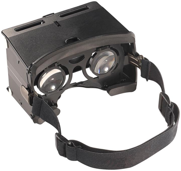 Auvisio Foldable Mini Travel Virtual Reality Glasses 3D for Smartphones