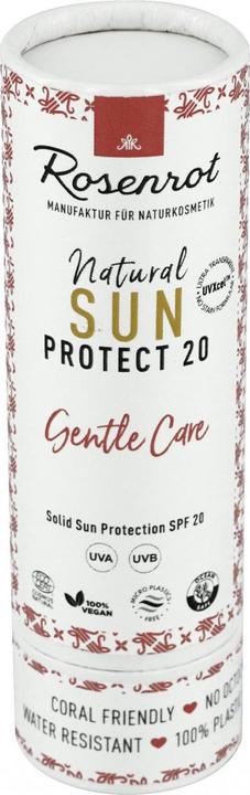 Image du produit Rosenrot Stick solaire SPF20 Gentle Care (Crème solaire visage, SPF 20, 50 g)