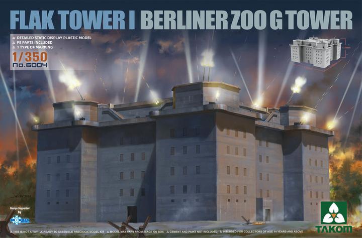 Actual product image Takom Flak Tower I Berlin Zoo G Tower