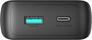 Produktbild Joyroom 30W 20000mAh mini Power Bank with built-in Cables, USB-A & USB-C - Black (10000 mAh, 30 W, 37 Wh)