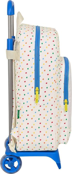 Produktbild Benetton Schulrucksack mit Rädern Topitos (30 x 46 x 14 cm) (14 l)