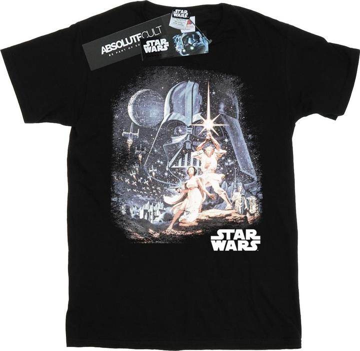 Star Wars Retro Montage TShirt Mädchen