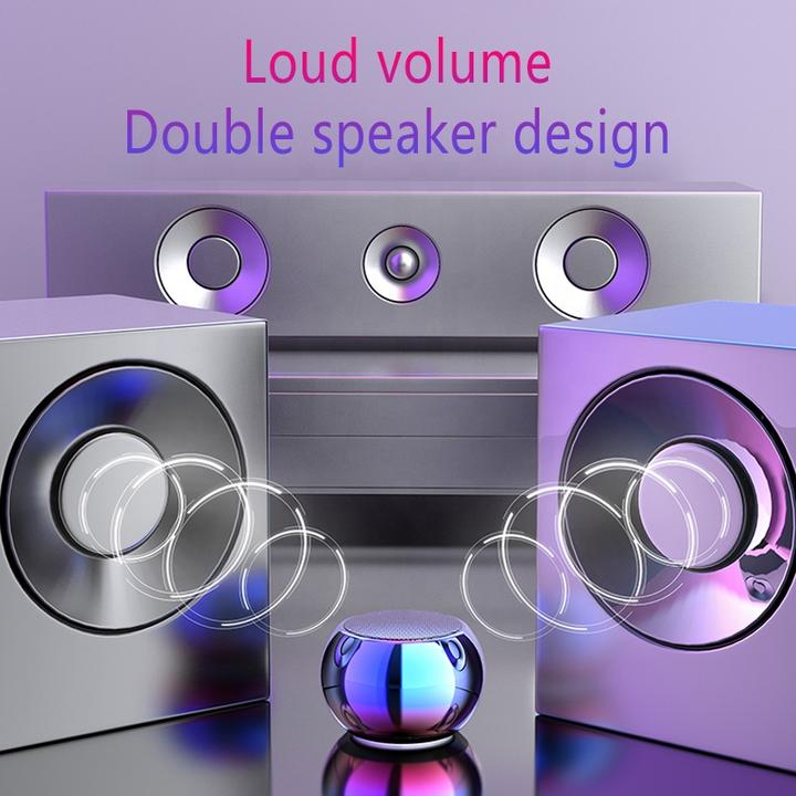 Produktbild PhoneLook Ultra kleine mini Bluetooth Lautsprecher BT 5.0 TWS Wireless Speakers (2.50 h, Akkubetrieb)