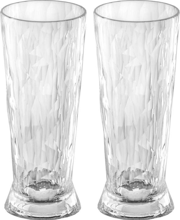 Koziol Verre à bière Superglas Club No. 10, 300 ml, 2 pièces (0.30 l, 2 x)