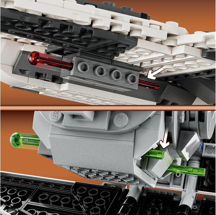 Produktbild LEGO Mandalorian Fang Fighter vs. Tie Interceptor (75348, LEGO Star Wars)