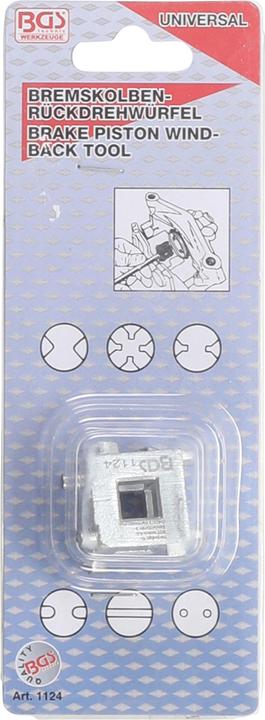 Actual product image BGS Brake Piston Reset Tool 10 mm (3/8") (Rear brake, Brake kit, 1)