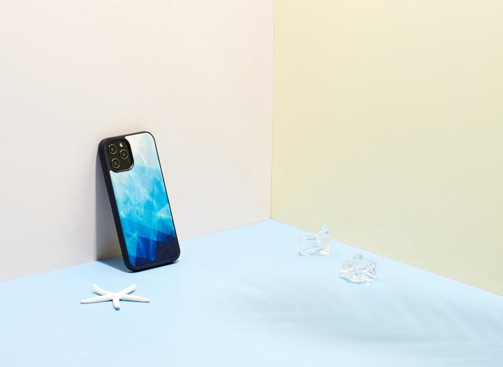 Immagine prodotto Ikins custodia per Apple iPhone 12 Pro Max blu lago nero (Apple iPhone 12 Pro Max)