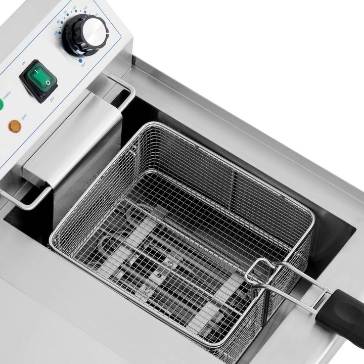 Actual product image Royal Catering Deep Fat Fryer - 2 x 11 L - - 230 V