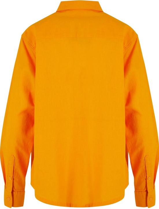 Actual product image Urban Classics Ladies Linen Mixed Oversized Shirt - 165597 (5XL)