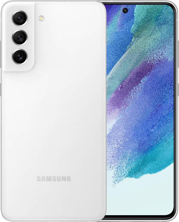 Samsung Galaxy S21 FE 5G EU (256 GB, White, 6.40", Hybrid Dual SIM, 12 Mpx, 5G)