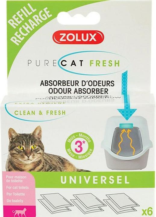 Zolux PURECAT FRESH fillers for odor absorbers
