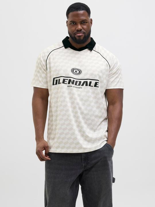 Actual product image Jack & Jones Plus Size Poloshirt Poloshirt (6XL)