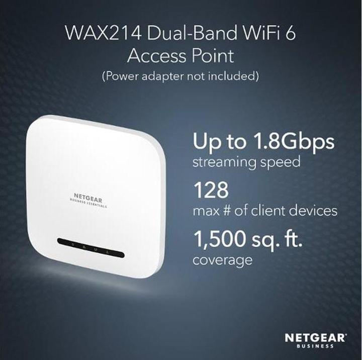 Immagine prodotto Netgear WAX214 (1201 Mbit/s)