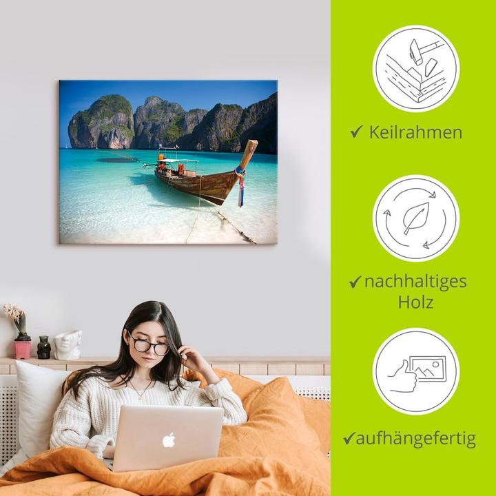 Actual product image Artland Maya Bay, Koh Phi Phi Leh, Thailand T5VI (40 x 30 cm)
