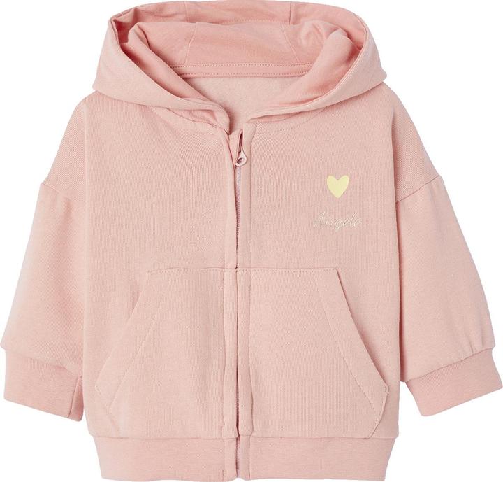 Image du produit Vertbaudet Mädchen Baby-Set: Kapuzensweatjacke & Sweathose mit Recycling-Polyester (80)
