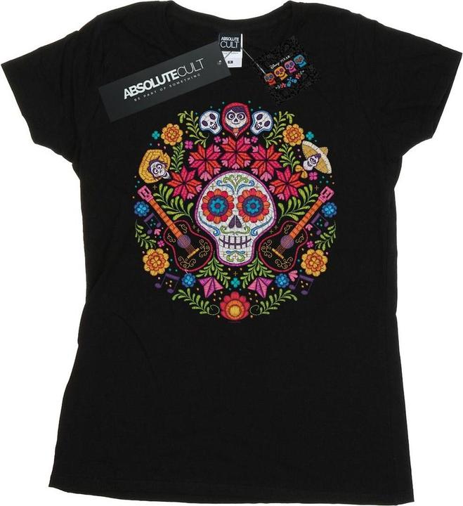 Produktbild Disney Coco Embroidered Skull Print TShirt (L)