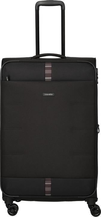 Travelite Rügen 4 Rollen Trolley L 78 cm mit Dehnfalte (90 l, XL (ab 115l))