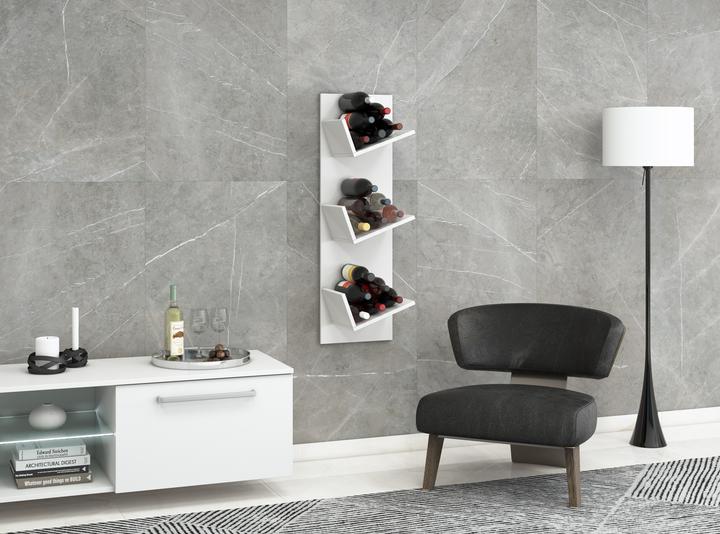 Immagine prodotto VCM Portabottiglie in legno da parete Vinosi (33 x 26 x 106 cm)