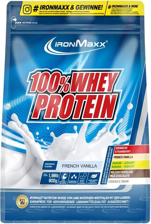 IronMaxx Whey Protein (French vanilla, 1 pcs., 900 g)