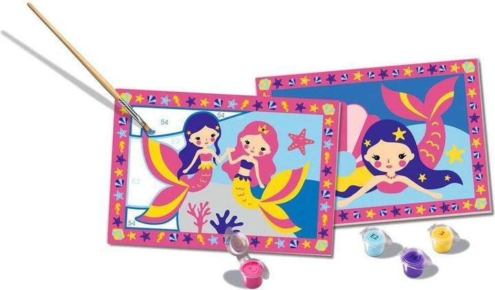 Actual product image Ravensburger Painting by numbers - Enchanting mermaids