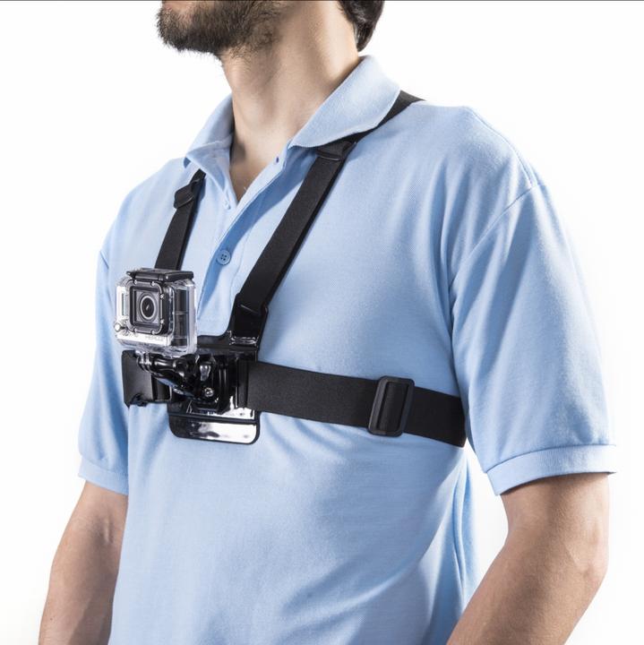 Produktbild mantona Brustgurt steady für GoPro (Hero 3, Hero 4, Diverse, Hero 2, hero 5, Hero 7)