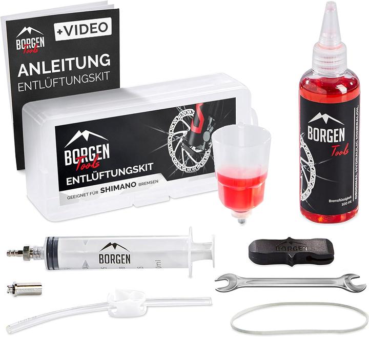 Borgen Entlüftungskit für Shimano-Bremsen