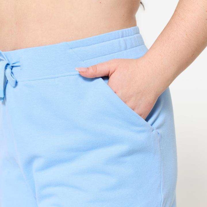 Image du produit Domyos Shorts Damen mit Tasche - blau (L)