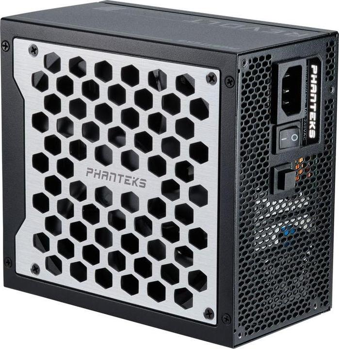 Actual product image Phanteks Revolt 1000W Platinum, ATX 3.0, PCIe 5.0, fully modular - 1000 Watt, black (1000 W)