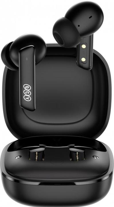 Actual product image QCY HT05 black (ANC, 4 h, Cable)