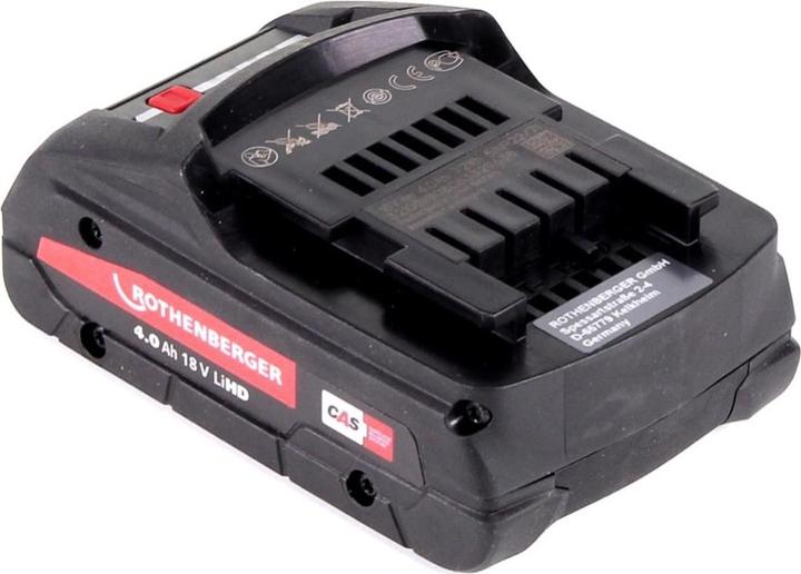 Actual product image Rothenberger RO BP18/4 Li-HD Battery - 18V / 4.0 Ah - 2 Pcs. ( 1000002548 ) (18 V)