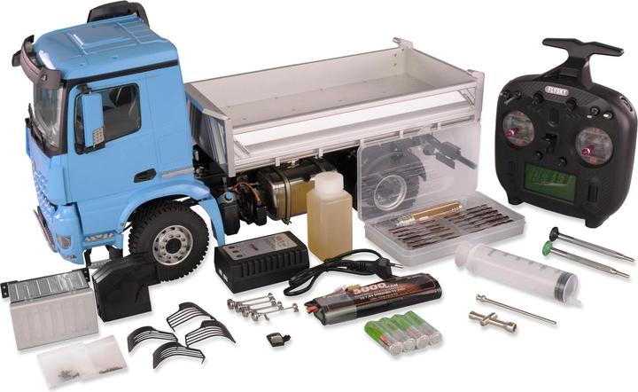 Actual product image Amewi RC Construction Site Dump Truck Mercedes Arocs 14 (RTR Ready-to-Run)