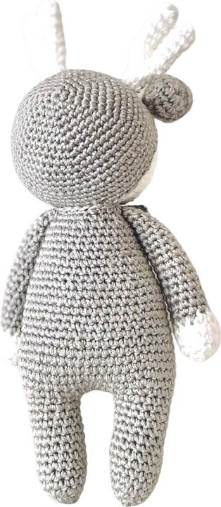 Immagine prodotto BabyExpress Papillon animale di peluche grigio Capriolo Grigio Grigio Scuro