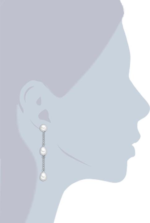 Actual product image Valero Pearls Ladies Sterling Silver Freshwater Cultured Pearls silver - 15036 (925 silver)