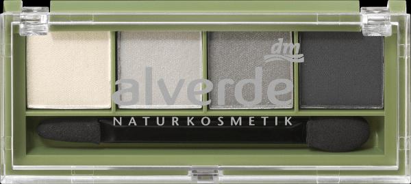 Actual product image dm alverde Eyeshadow Quattro 75 Smokey Eyes