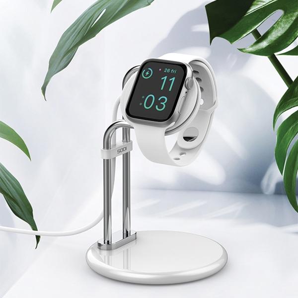 Image du produit Sodi Stojak na Apple Watch SAW-300 srebrny/argent
