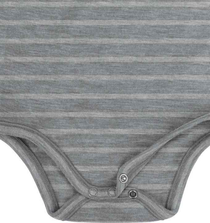 Produktbild Normani 2er Pack Doppelpack Baby-Body Merino Wickelbody Bodysuit Langarm - 9343 (62)