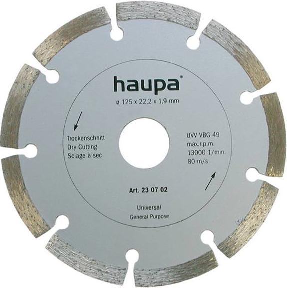 Immagine prodotto Haupa Disco diamantato Ř115mm f.Brick 230689
