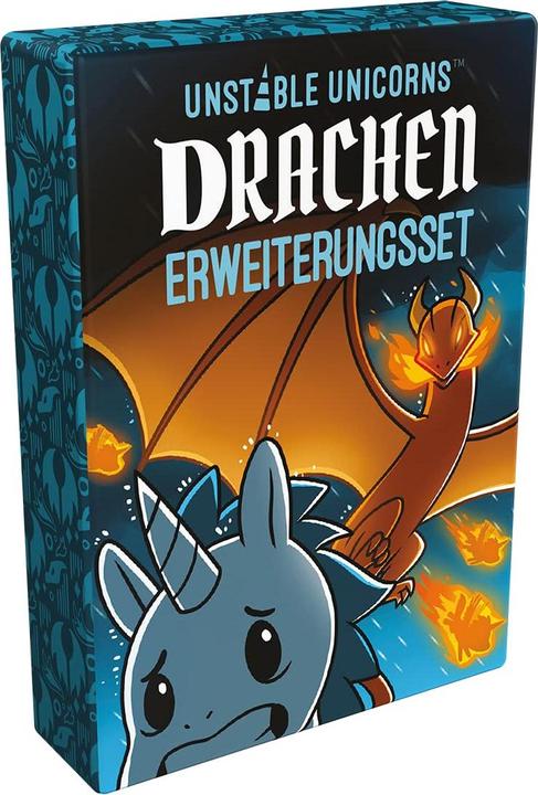 Actual product image Unstable Games Unstable Unicorns - Dragons, for 2-8 players, from 8 years (EN expansion) (German)
