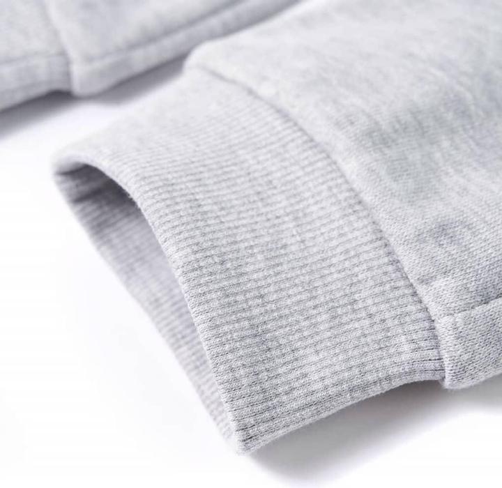 Actual product image VidaXL Children's tracksuit bottoms grey melange 92,Material: 92 (92)