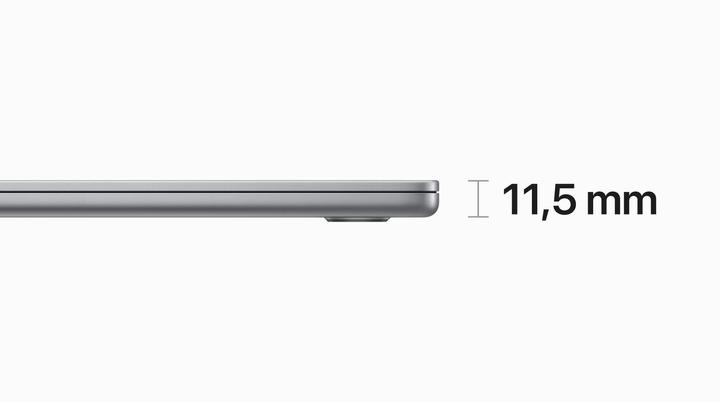 Image du produit Apple MacBook Air - 2023 (15", M2, 8 Go, 512 Go, DE)
