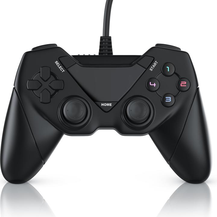 Actual product image CSL Gamepad, USB Controller for Android, PC / PS3 / Direct-Input / X-Input (Android, PS3, PC)