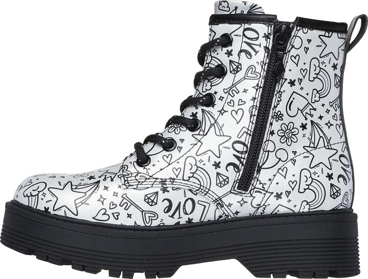 Actual product image Skechers girl's boots gravlen hi (28)