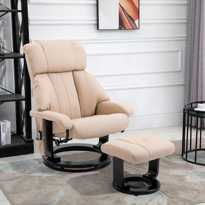 Actual product image Swisshandel24 Recliner with reclining function Massage armchair TV armchair Recliner chair Ergonomic chair