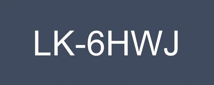 Produktbild Epson Matte Navy/White 24mm LK-6HWJ (2.40 cm, Blau, Weiss)
