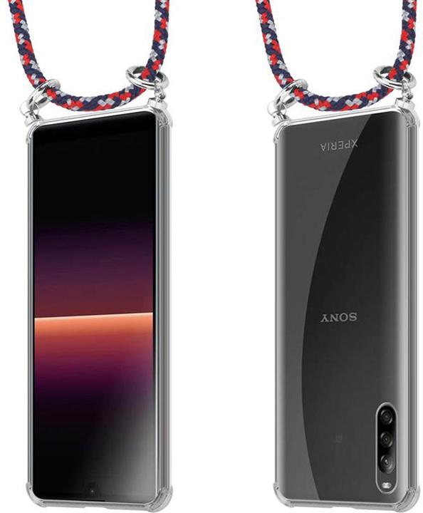 Produktbild Cadorabo TPU Handy Kette SILBER Cover