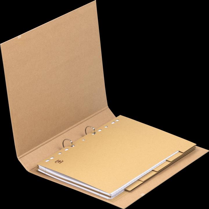 Immagine prodotto Elba Raccoglitore ad anelli Touareg, DIN A4, beige, cartone rigido a 2 anelli, larghezza dorso: 35 mm (A4, 32 mm, 1 Pezzo/i)