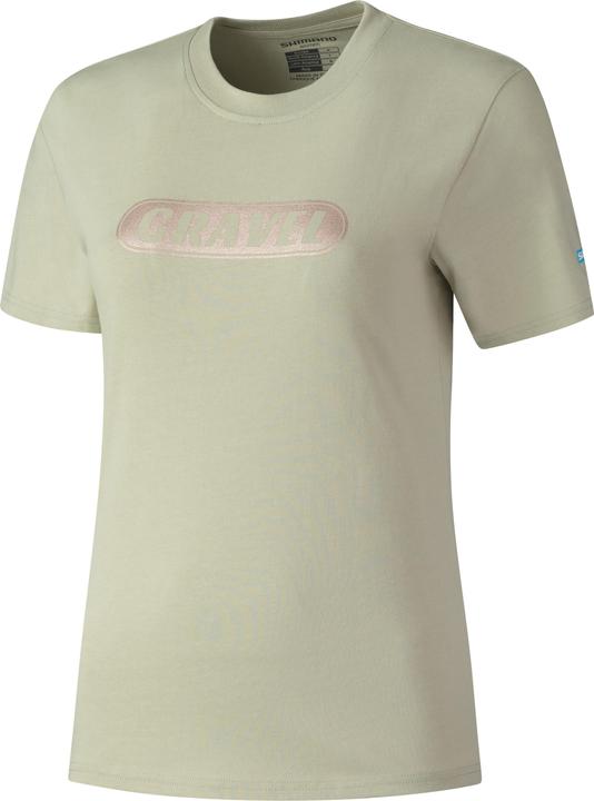 Shimano Women Tee Gravel olive